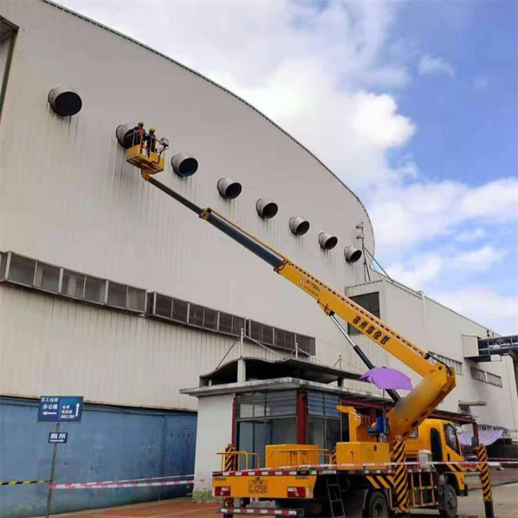 北川高空作业车出租服务：专业广告牌安装解决方案